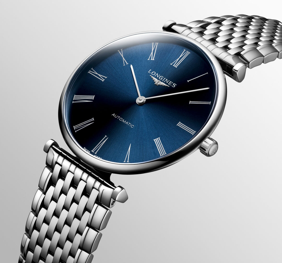 La Grande Classique De Longines Automatic Watch, Ø 38.00 Mm, Stainless Steel.