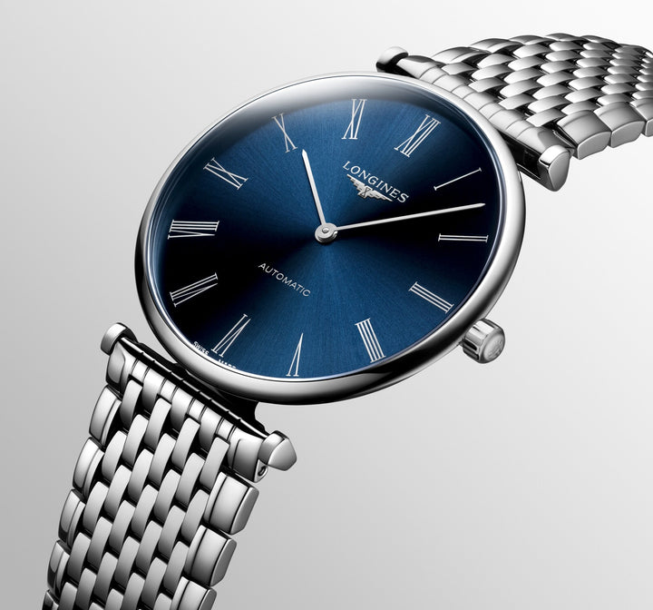 La Grande Classique De Longines Automatic Watch, Ø 38.00 Mm, Stainless Steel.