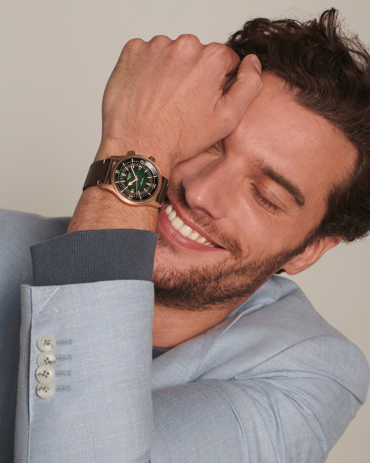 Legend Diver Bronze Automatic Watch, Ø 42.00 Mm, Bronze With Titanium Case Back.