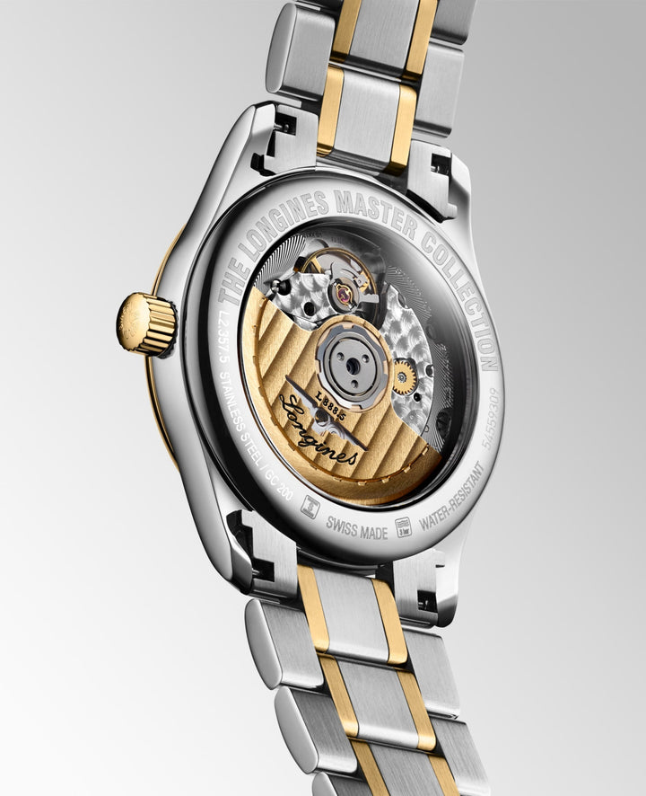 Master Collection Automatic Watch, Ø 34.00 Mm, Stainless Steel And 18 Karat Yellow Gold Cap 200.
