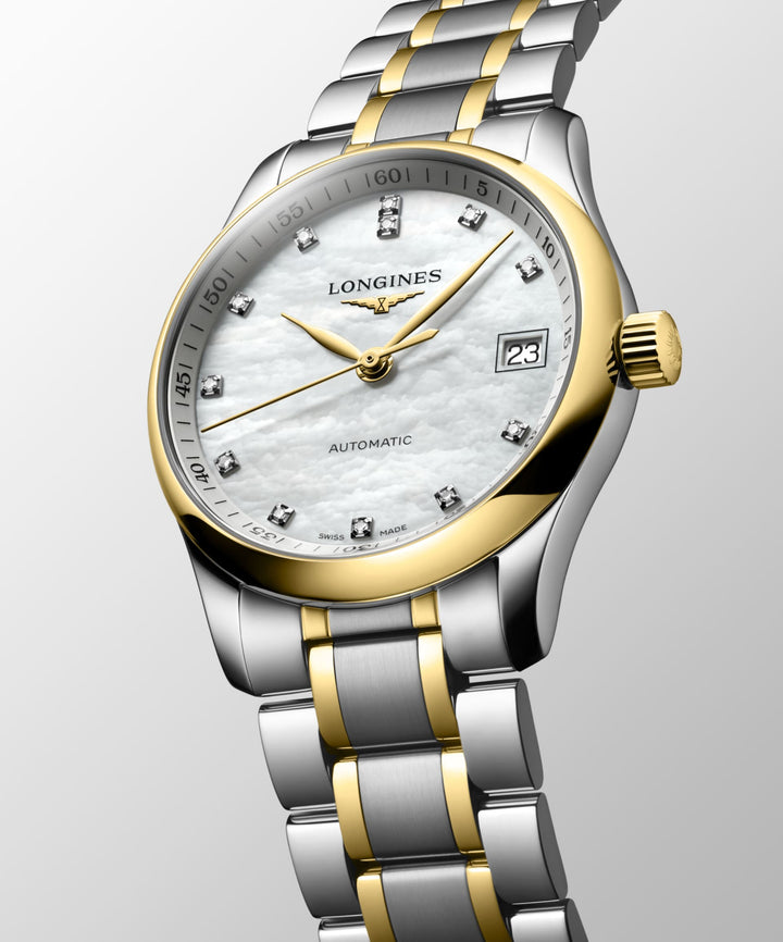 Master Collection Automatic Watch, Ø 34.00 Mm, Stainless Steel And 18 Karat Yellow Gold Cap 200.