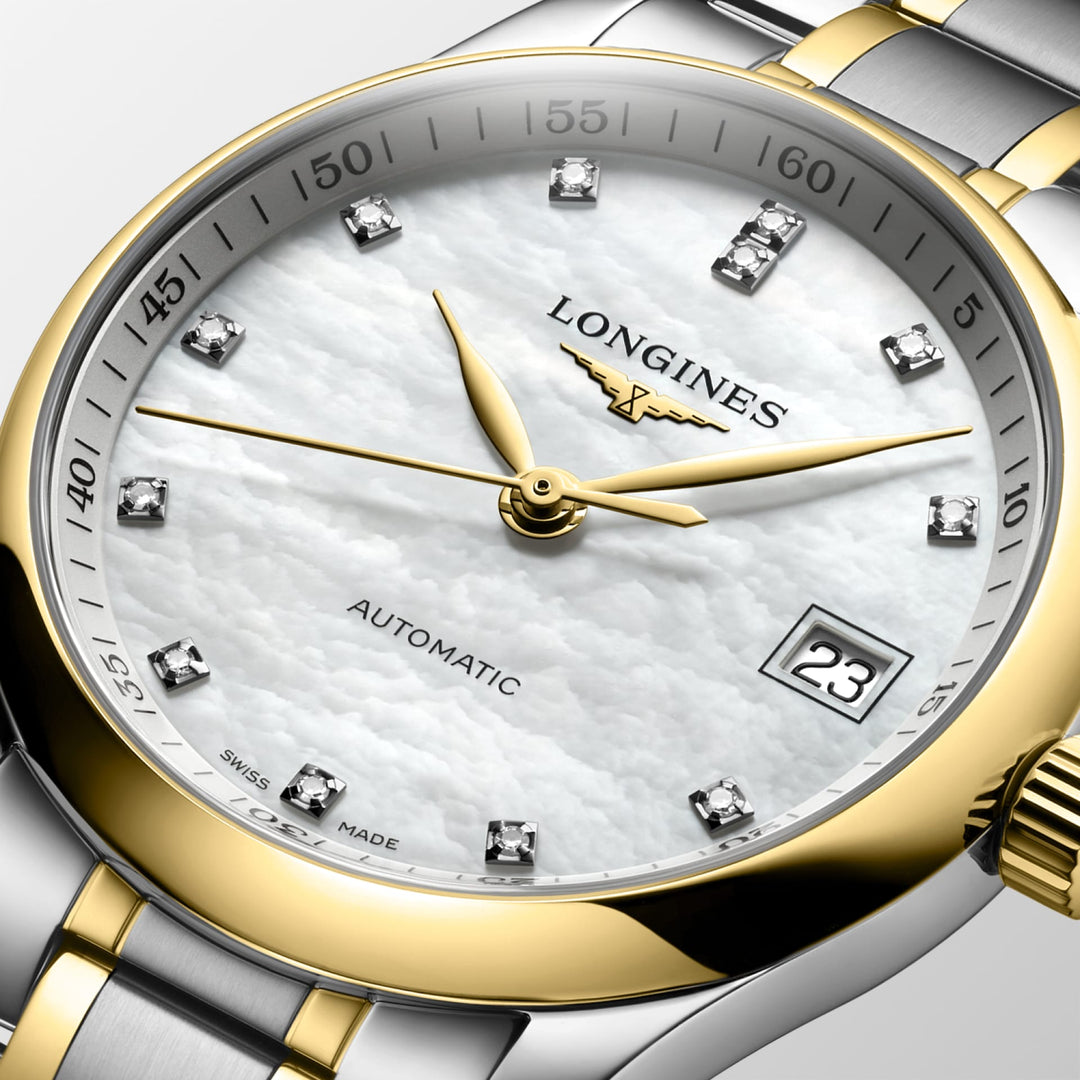 Master Collection Automatic Watch, Ø 34.00 Mm, Stainless Steel And 18 Karat Yellow Gold Cap 200.