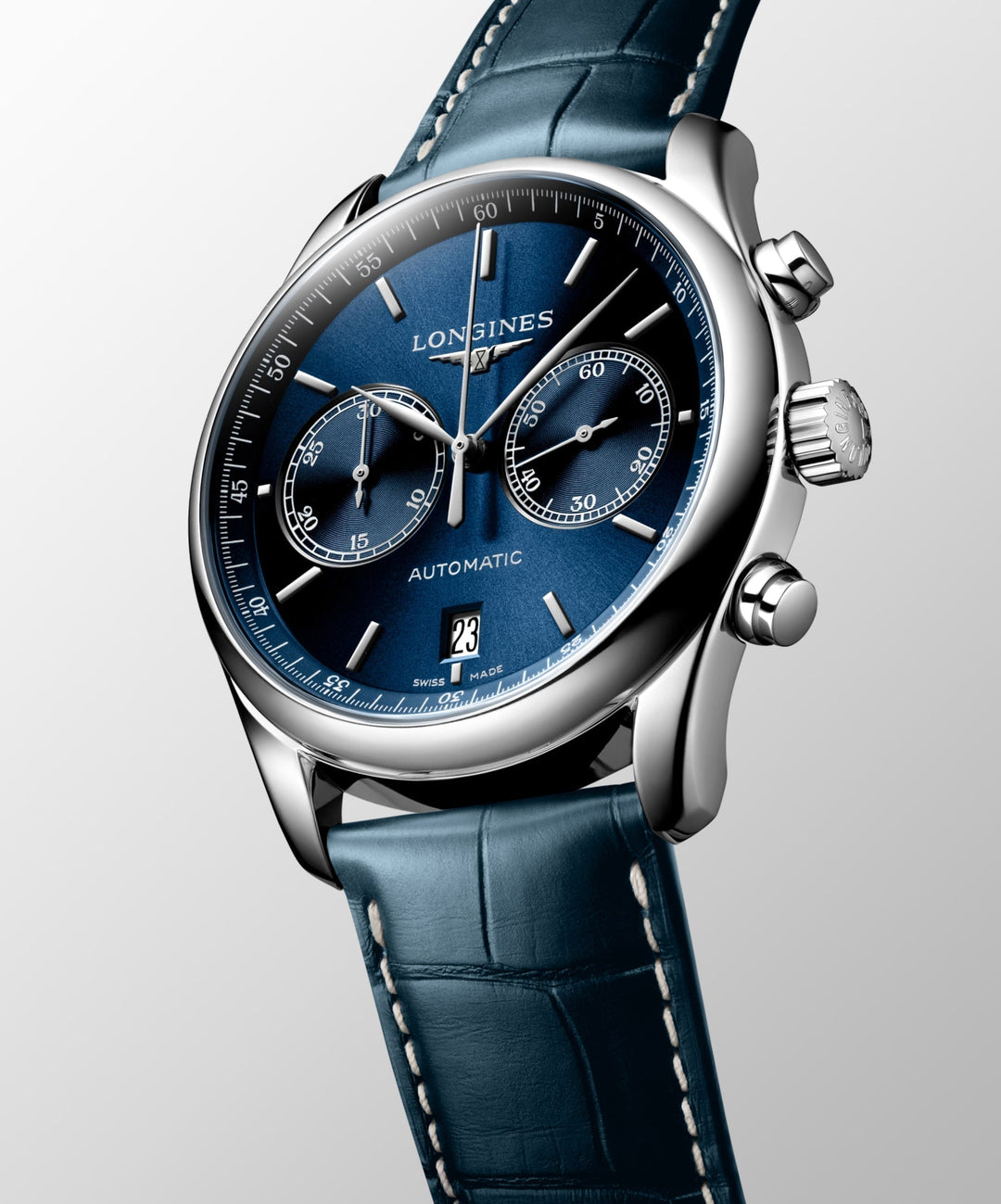 Master Collection Chronograph Automatic Watch, Ø 40.00 Mm, Stainless Steel.