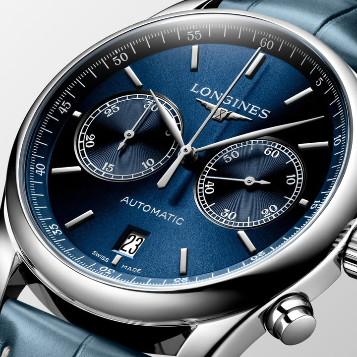 Master Collection Chronograph Automatic Watch, Ø 40.00 Mm, Stainless Steel.