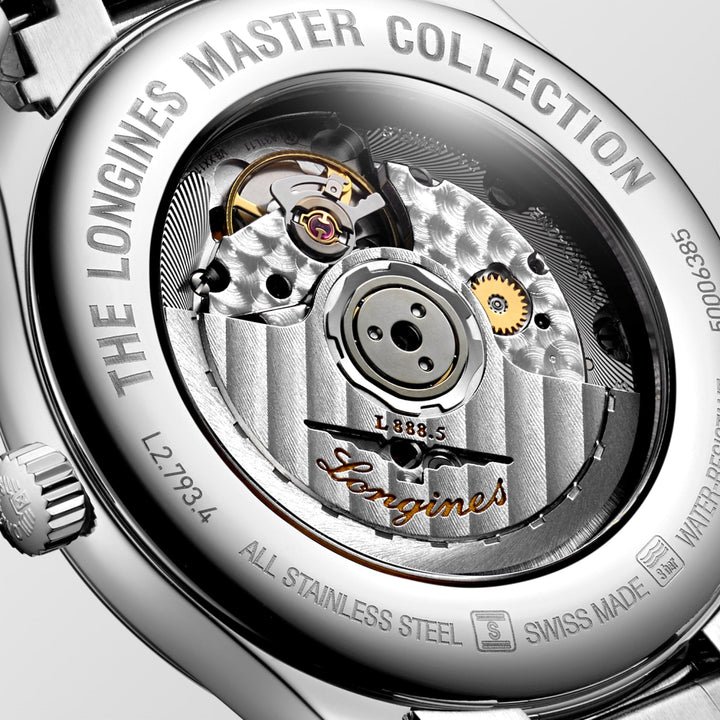 Master Collection Automatic Watch, Ø 40.00 Mm, Stainless Steel.
