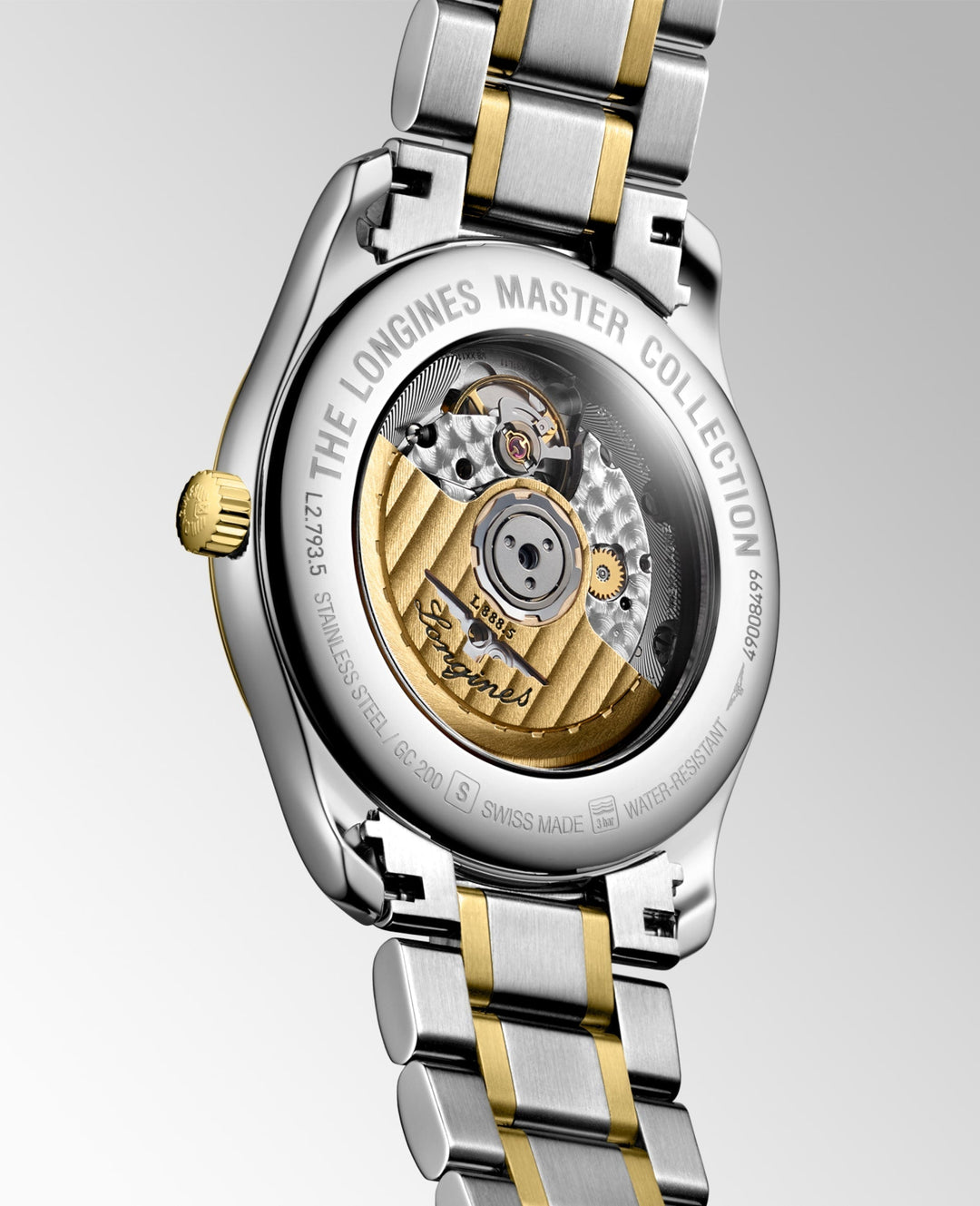 Master Collection Automatic Watch, Ø 40.00 Mm, Stainless Steel And 18 Karat Yellow Gold Cap 200.