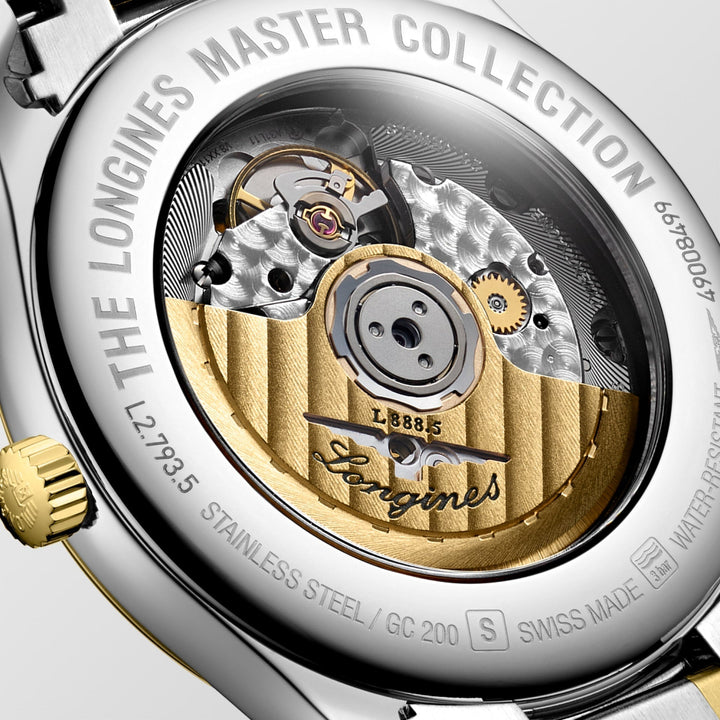 Master Collection Automatic Watch, Ø 40.00 Mm, Stainless Steel And 18 Karat Yellow Gold Cap 200.
