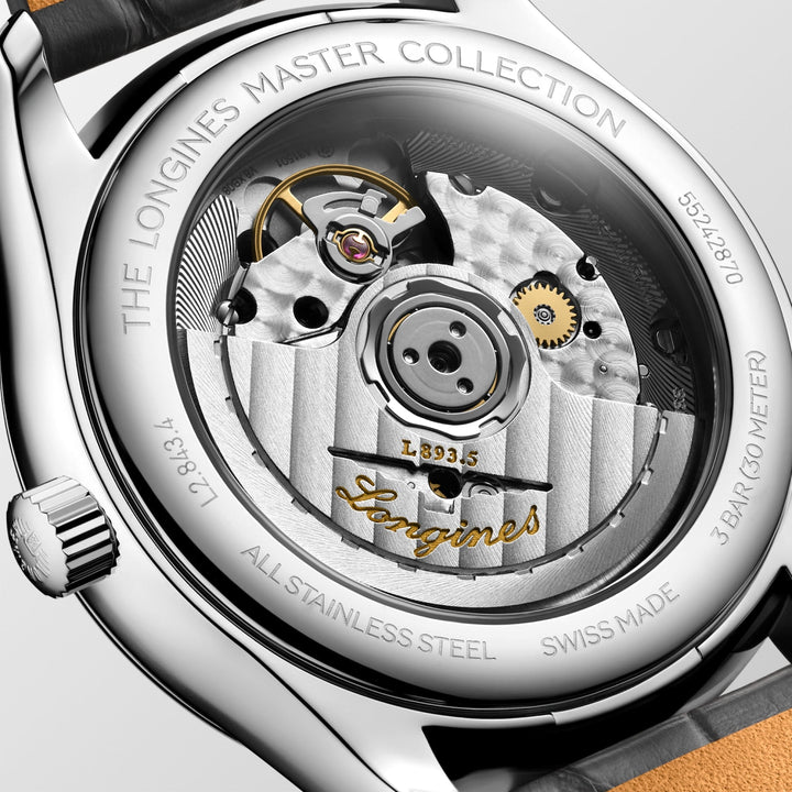 Master Collection Automatic Watch, Ø 38.50 Mm, Stainless Steel.