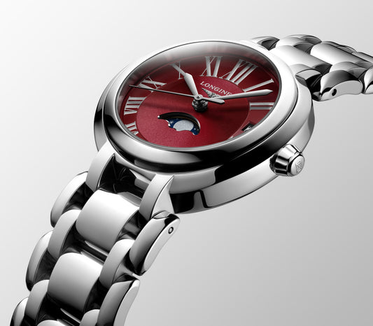 Primaluna Moonphase Quartz Watch, Ø 30.50 Mm, Stainless Steel.