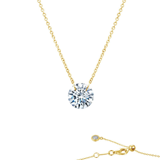 frameless solitaire necklace 5