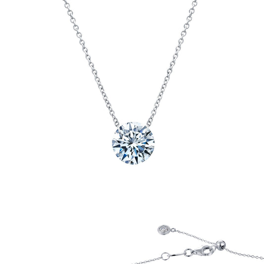 frameless solitaire necklace 4