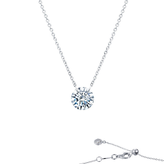 frameless solitaire necklace 3