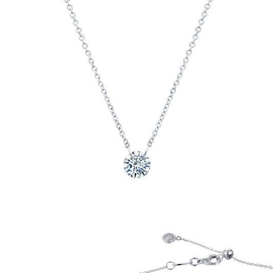 frameless solitaire necklace 2