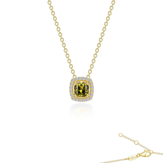 0 76 ctw cushion cut halo necklace 4