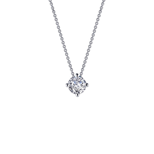 1 0 ctw solitaire necklace