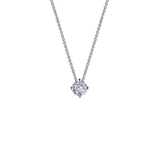 0 50 ctw solitaire necklace