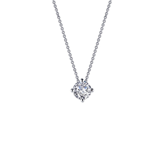 0 85 ctw solitaire necklace