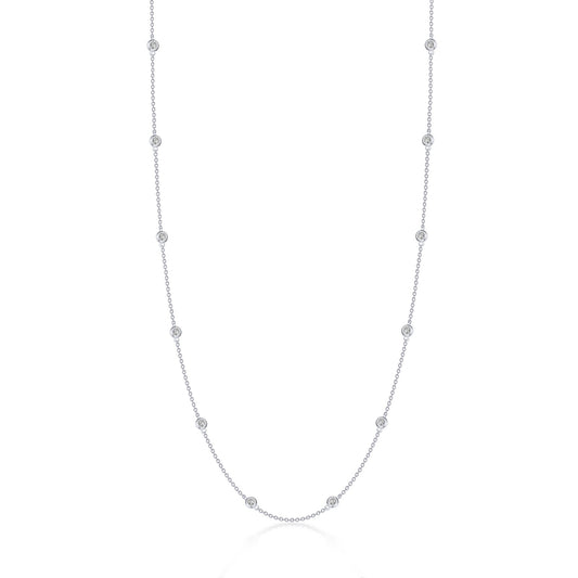 0 73 ctw station necklace