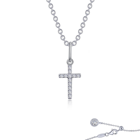 mini cross necklace