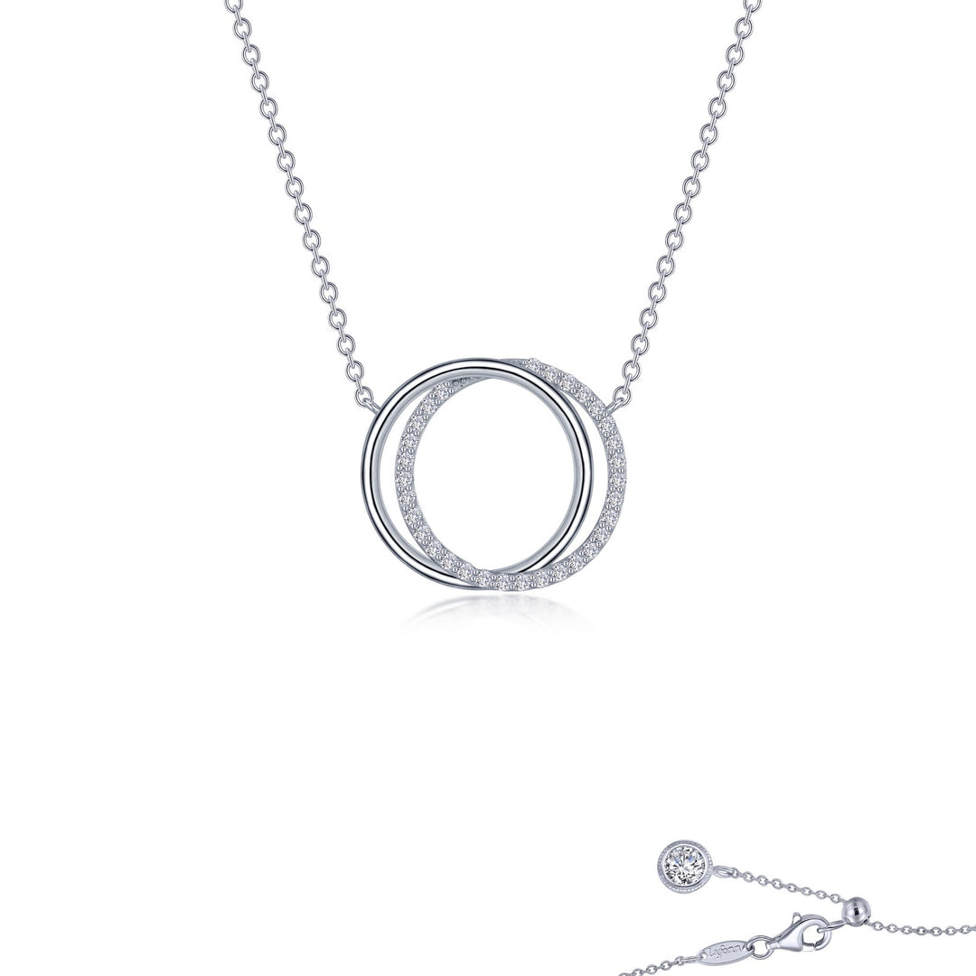 interlocking circles necklace 2