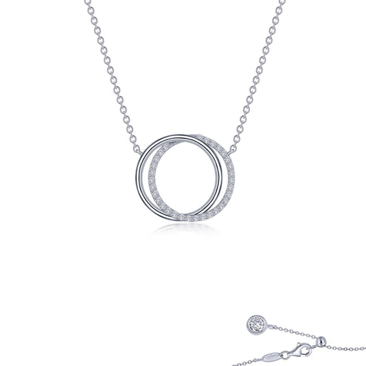 interlocking circles necklace 2