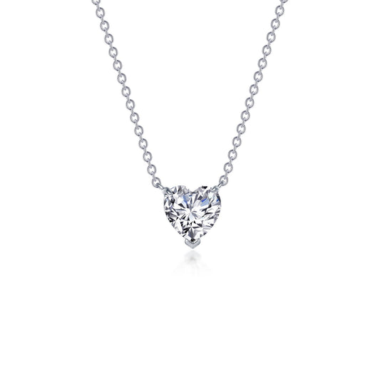 heart solitaire necklace 3