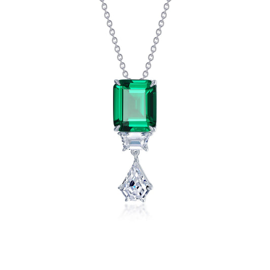 fancy halo necklace