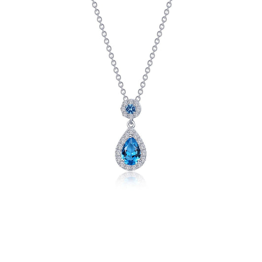 oval halo necklace 7