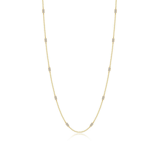 0 6 ctw adjustable station necklace 1