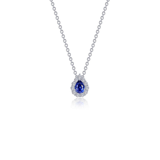 0 61 ctw pear shaped halo necklace 2