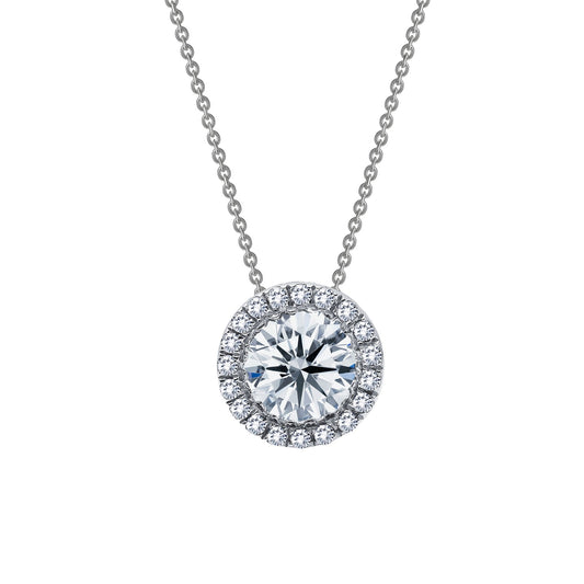 1 03 ctw halo necklace
