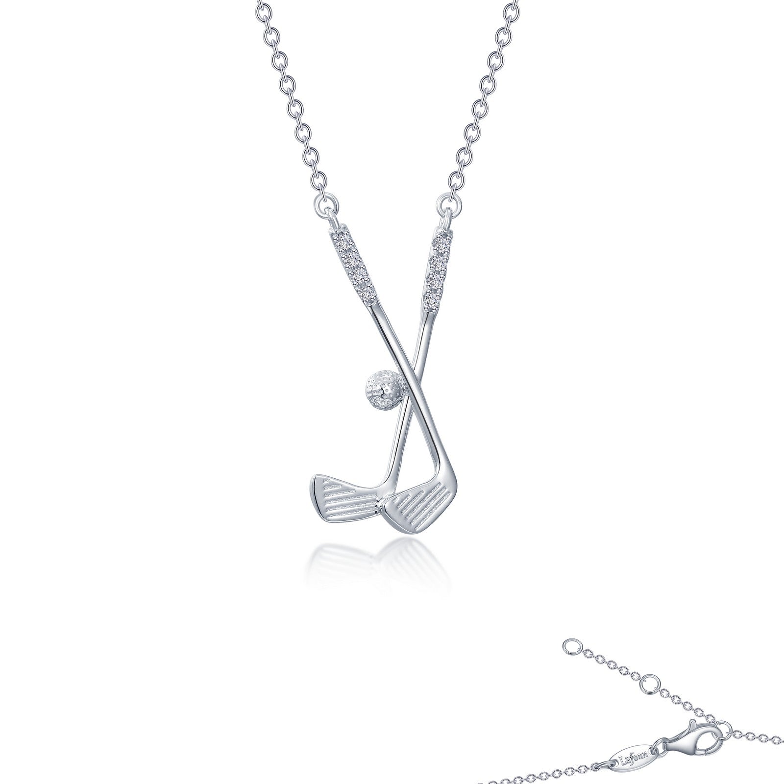 golf clubs necklace