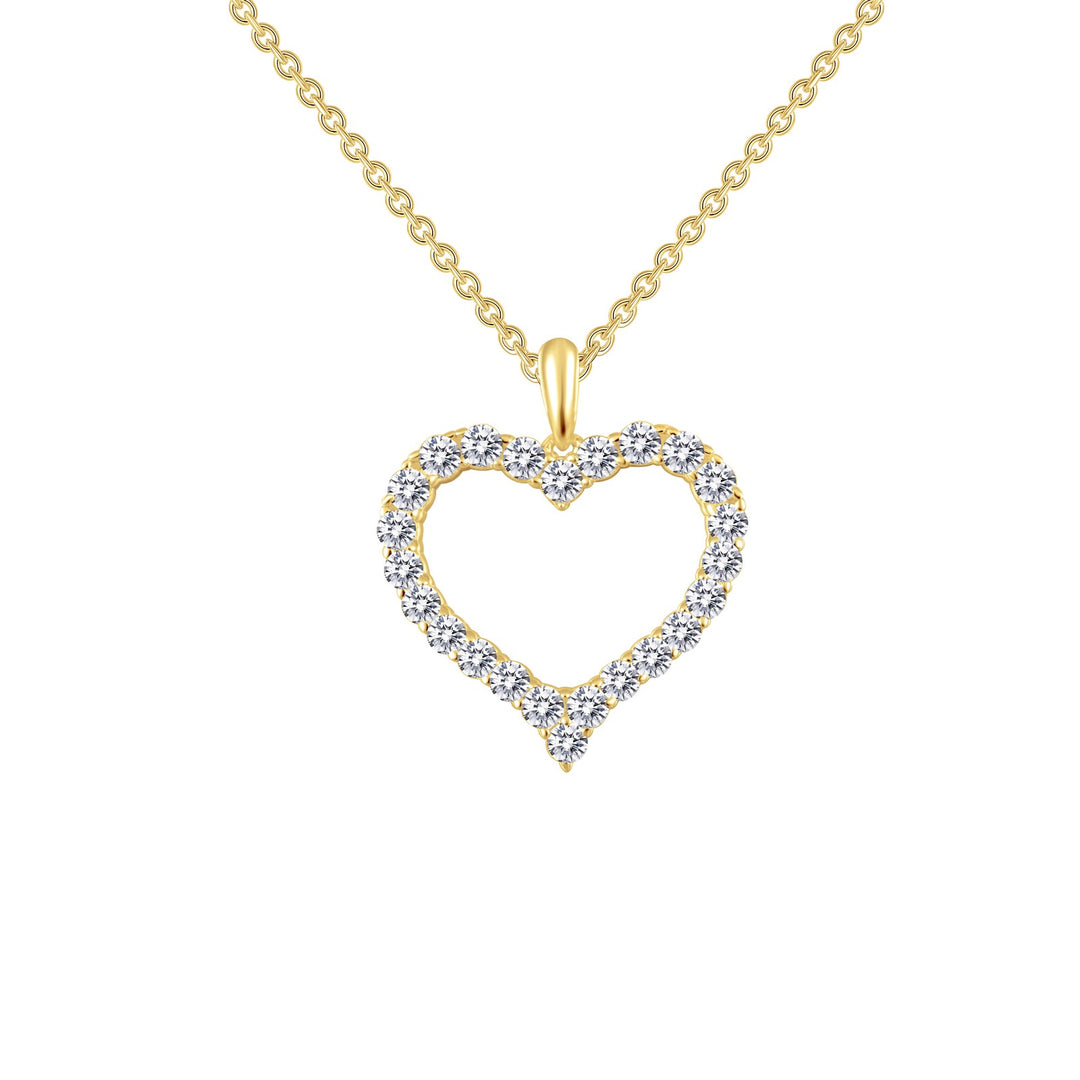 open heart pendant necklace 4