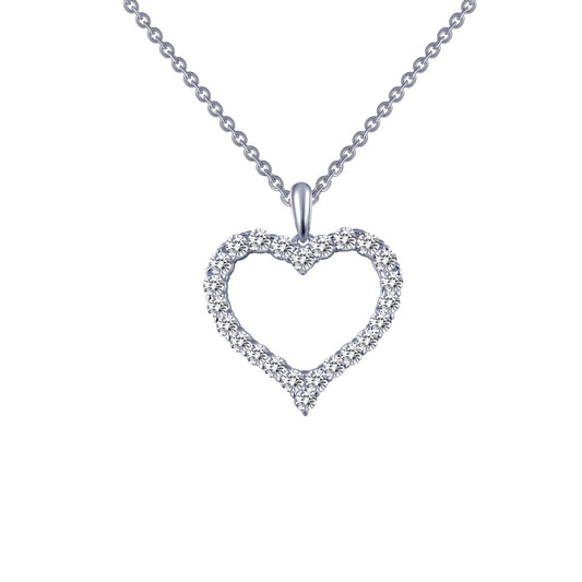 open heart pendant necklace 3