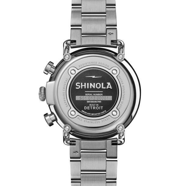 Shinola Runwell Chronograph 41mm Men's Watch, Royal Blue Dial S0120283785