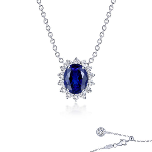 3 35 ctw halo necklace