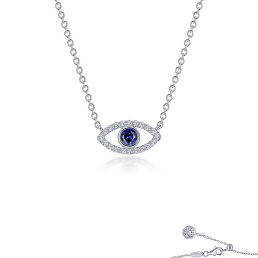 0 62 ctw evil eye necklace