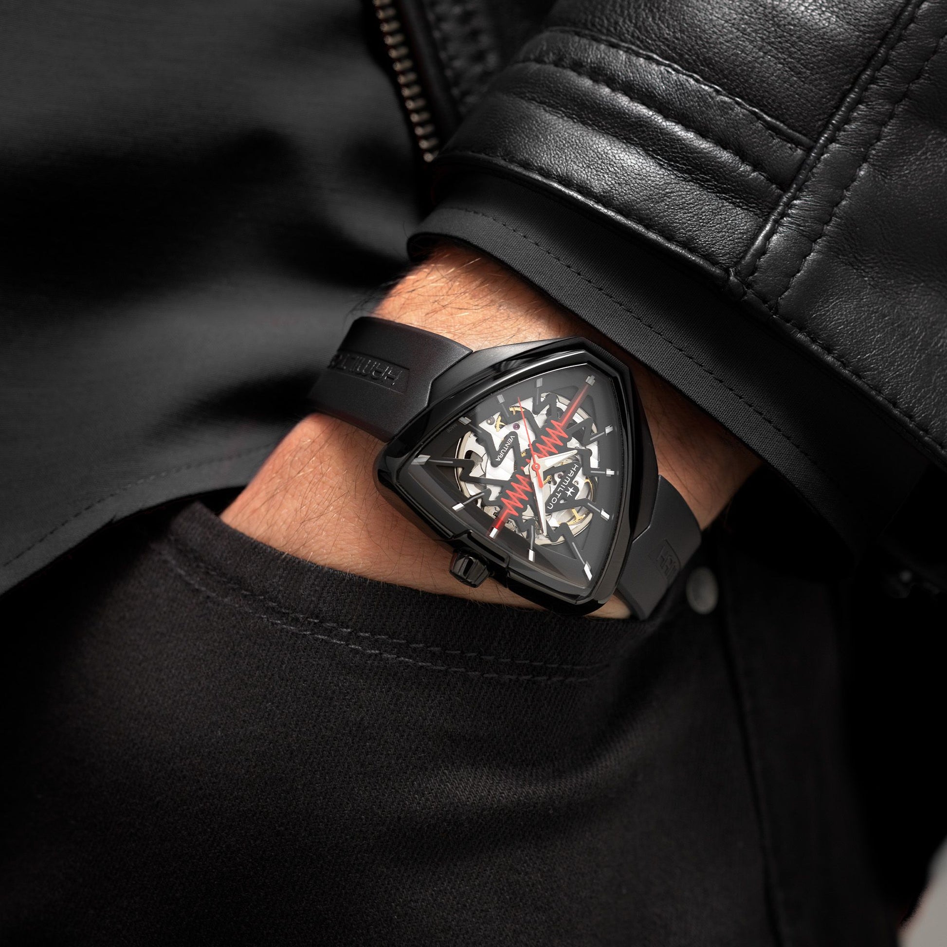 Hamilton VenturaElvis80 Skeleton Auto H24535331