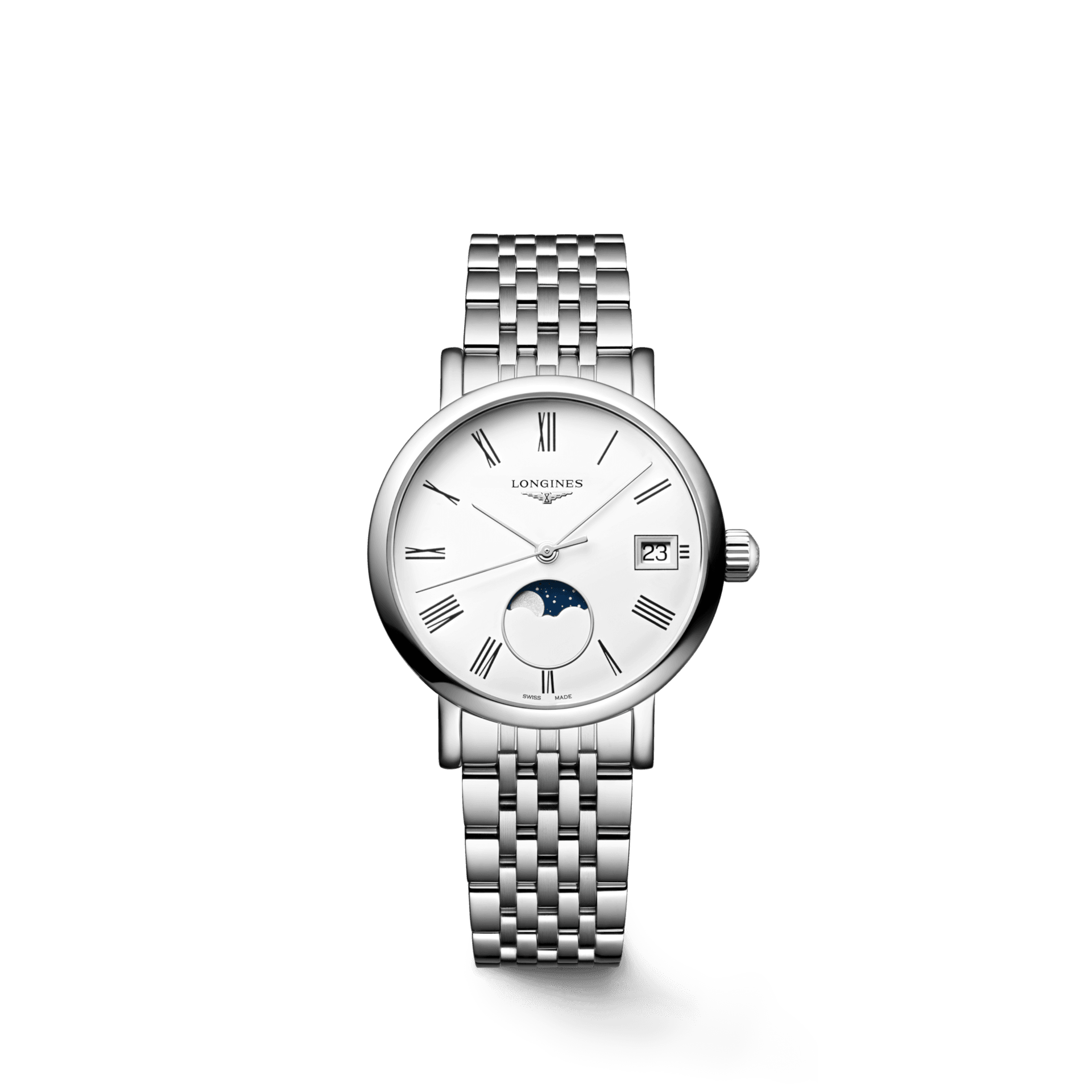 Elegant Collection Moonphase Quartz Watch, Ø 30.00 Mm, Stainless