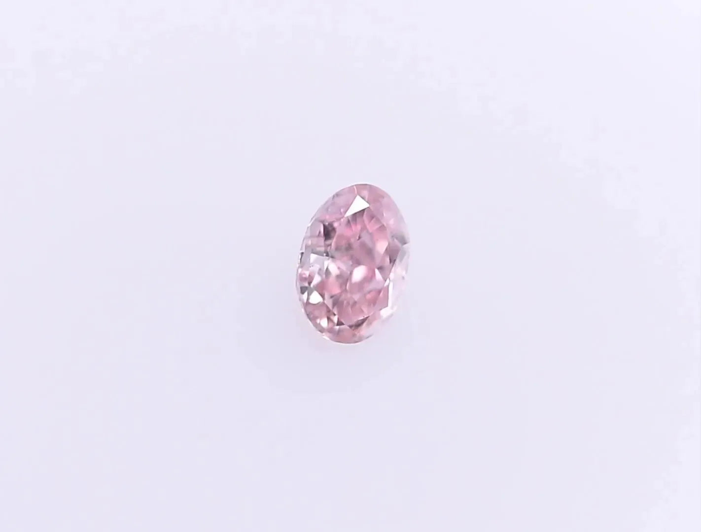 0.18ct Oval Natural Diamond (Colour Fancy Pink, Clarity VS2, GIA Certified)