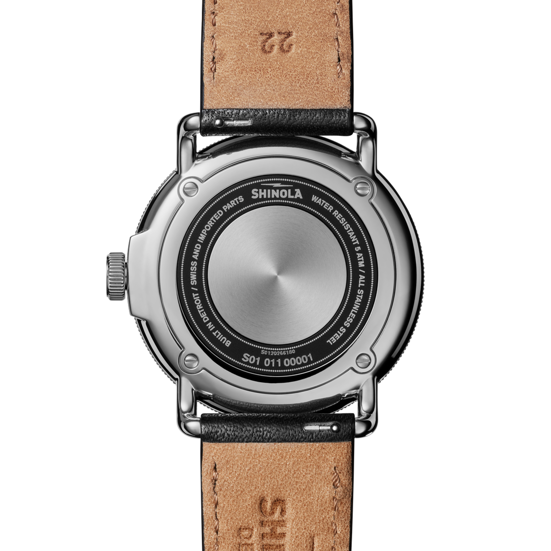 Shinola Canfield C56 Watch S0120266180-1-Blk-43-USA