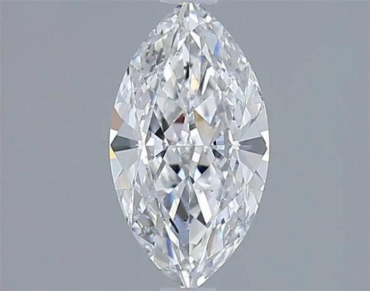 1.00ct Marquise Natural Diamond (Colour D, Clarity SI1, Cut VG, GIA Certified)
