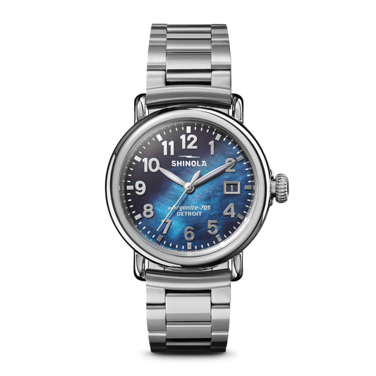Shinola Runwell Watch S0120308479-1-CadetBlu-36-USA