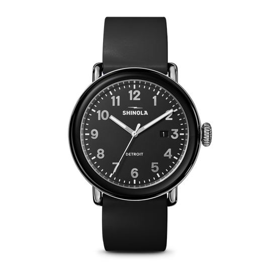 Shinola Detrola Watch S0120307640-1-Blk-41-USA