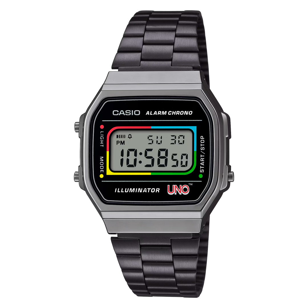 Casio black classic sales