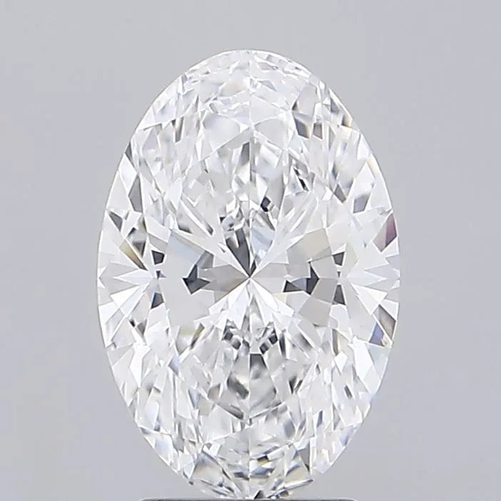 2.78ct Oval Lab Grown Diamond (Colour D, Clarity VVS2, IGI Certified)