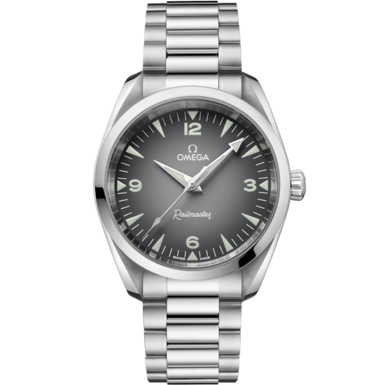 Omega Seamaster Railmaster 38 mm, steel on steel Self Winding Watch 235.10.38.20.06.001
