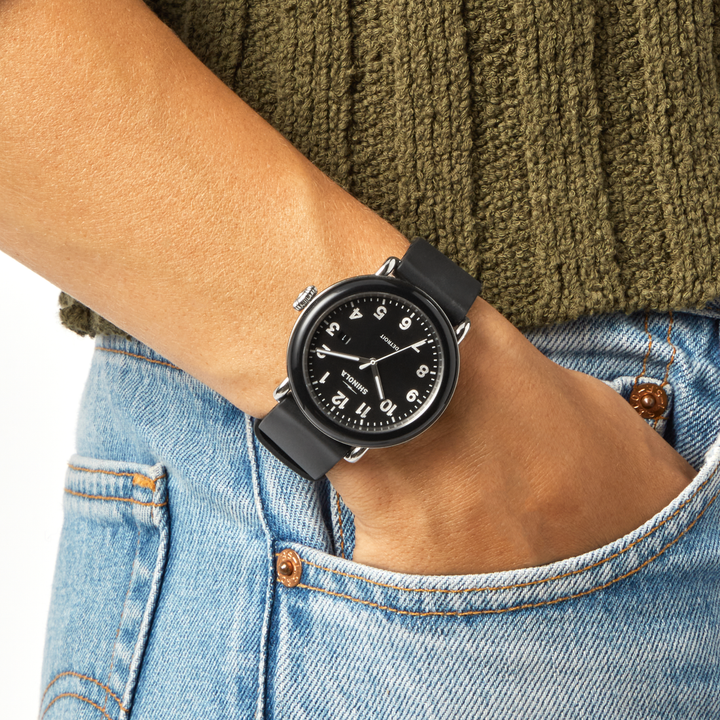 Shinola Detrola Watch S0120307640-1-Blk-41-USA