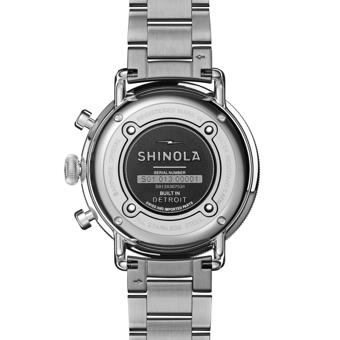 Shinola Canfield Chronograph Watch S0120307531-1-DkOlv-43-USA