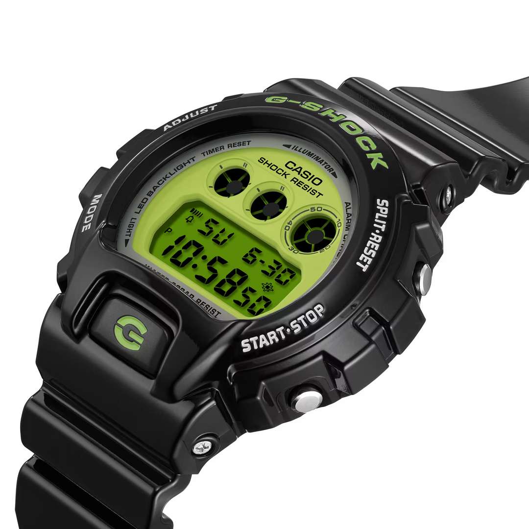 Lime green g shock sales